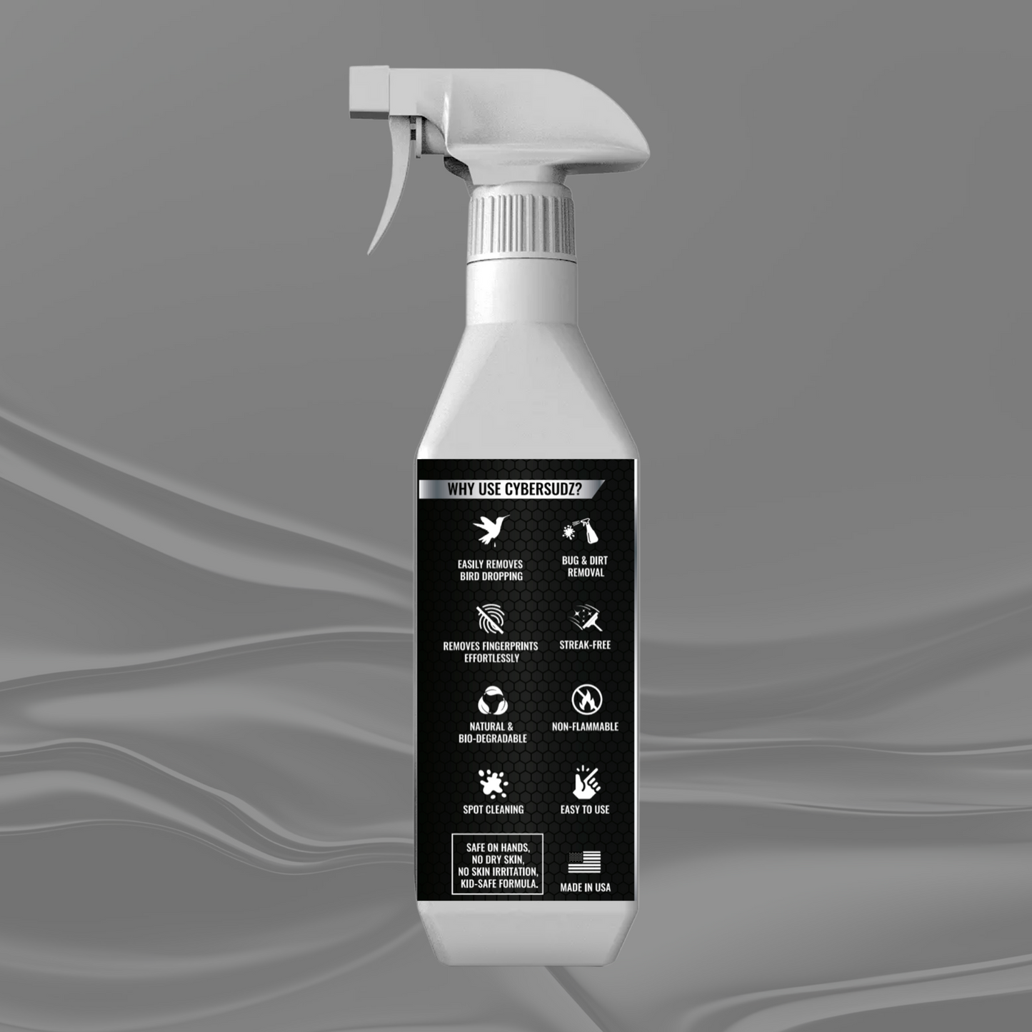 Waterless Stainless Steel Wash For CyberTruck Stainless Steel - 17 Fl. Oz.